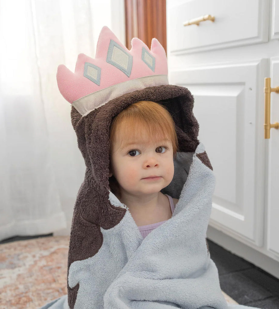 Every Little Princess Needs a Princess Hooded Towel